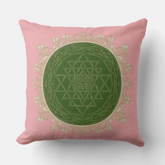 Sri Yantra Mandala - Coussin (Recto)