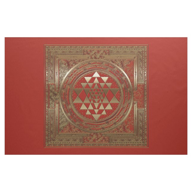 Sri Yantra - Tissu (Yard)