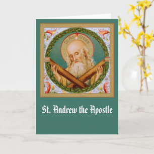 St. André l'Apôtre (JMAS 02) Carte de vœux vierge