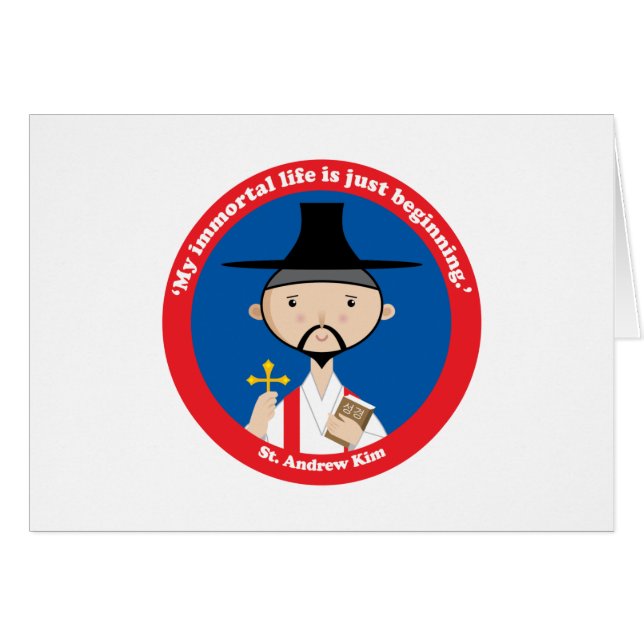 St. Andrew Kim (Devant horizontal)