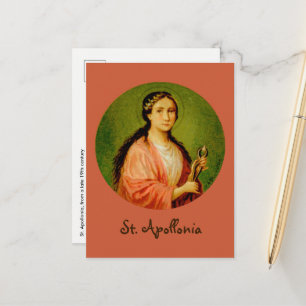 St. Apollonia (BLA 001) Carte postale #2