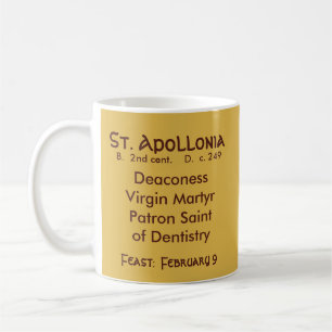 St. Apollonia (VVP 001) Café Mug #2.1b