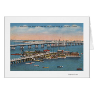 St. Augustine, FL - Vue du pont des Lions