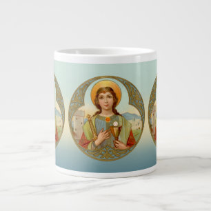 St. Barbara (BK 001) Jumbo Mug 2