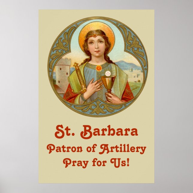 St. Barbara (BK 001) Poster 24"x36" (Devant)
