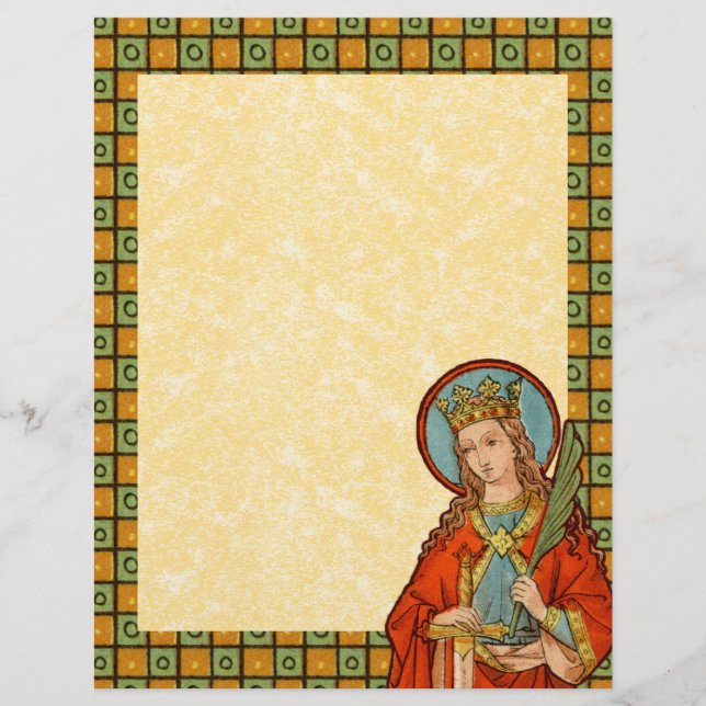 St. Barbara de Nicomedia (JP 01) à 1 face (Devant)