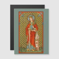 St. Barbara (JP 01) Carte postale magnétique de 4,