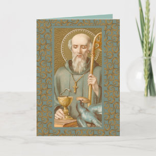 St. Benoît de Nursie (JM 07) Carte de vœux/Note vi