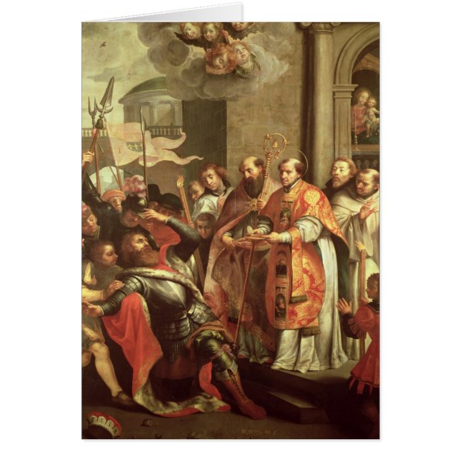 St Bernard de Clairvaux et de duc de William X (Devant)