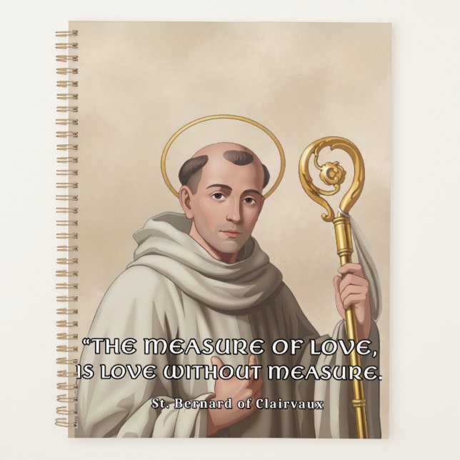 St. Bernard de Clairvaux Mesure de l'Amour Catholi (Devant)