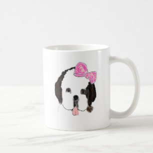 St Bernard Puppy Mug - Slobbers Puppy Log Series