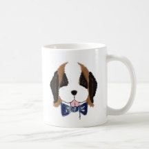 St. Bernard Puppy Mug - Slobbers Puppy Love Series