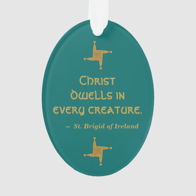 St. Brigid d'Irlande (M 014) (dos)
