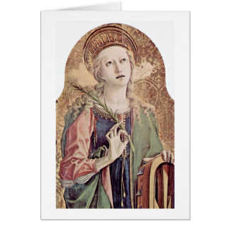 St.Catherine de l'Alexandrie par Carlo Crivelli