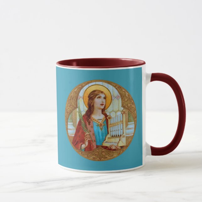 St. Cecilia de Rome (BK 003) Café Mug 2 (Droite)