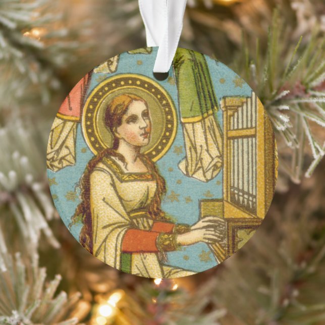 St Cecilia de Rome (détail; BNG 02) (Arbre)