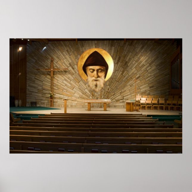 St. Charbel Chapel  Poster (Devant)