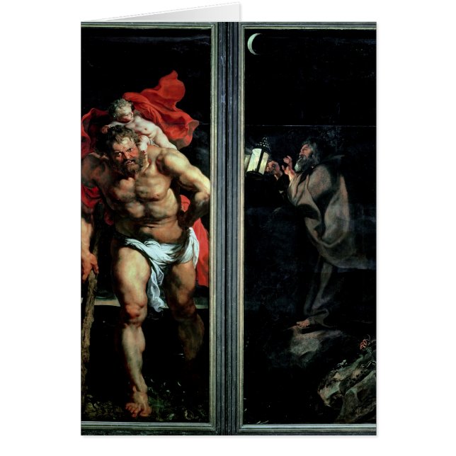 St Christopher et l'ermite (Devant)