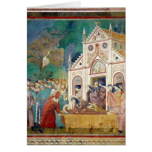 St Clare embrasse le corps de St Francis (Devant)