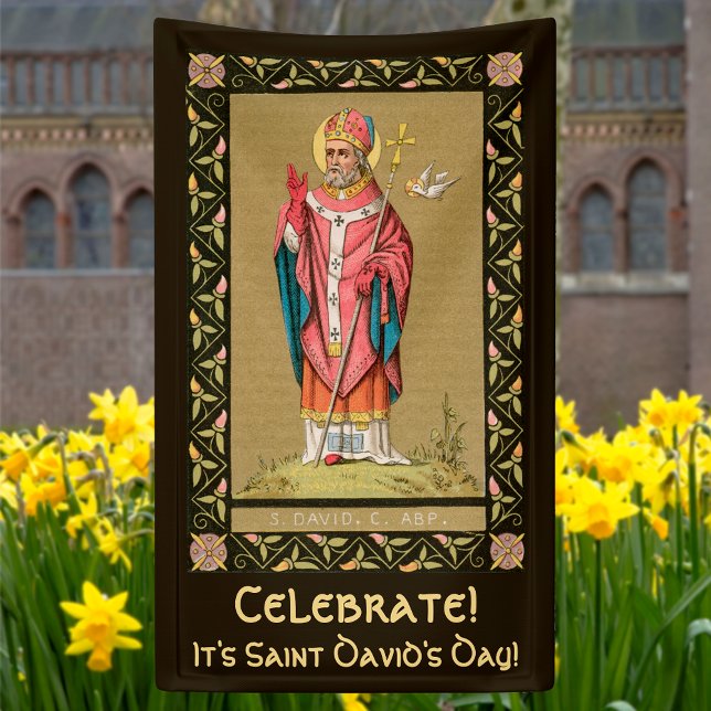 St. David of Wales (P 001) Bannière 1 (Créateur téléchargé)