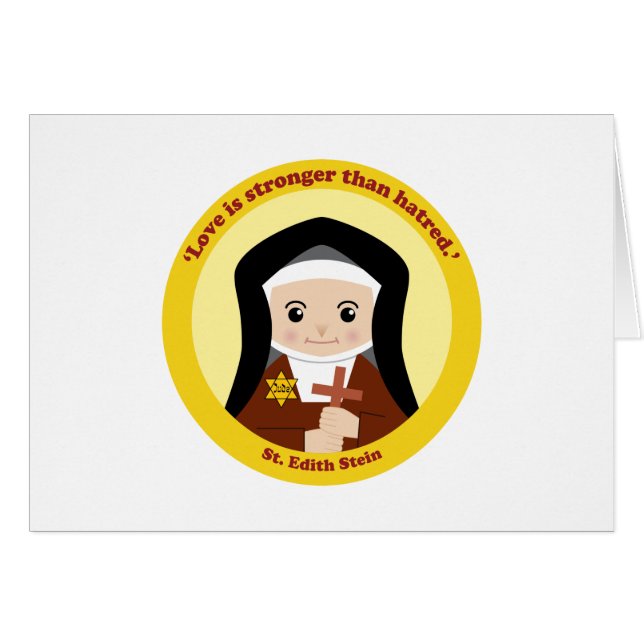 St. Edith Stein (Devant horizontal)