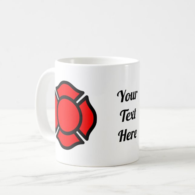 St. Florian's Cross Coffee Mug 1 (Devant gauche)