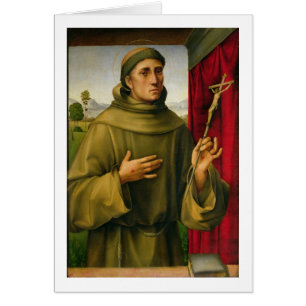 St Francis d'Assissi, c.1490 (tempera sur le