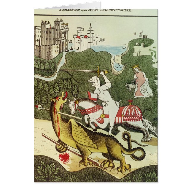 St George et le dragon (Devant)