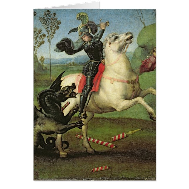 St George luttant avec le dragon (Devant)