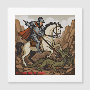 St.George tue le Dragon - Doudou, Mons