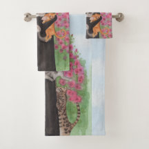 St Gertrude L'Original Crazy Cat Lady Folk Art