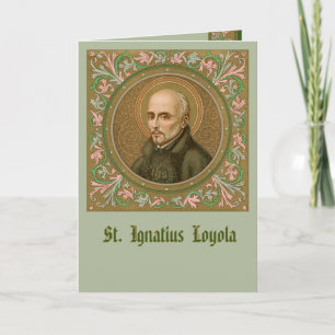 St. Ignace Loyola (BK 050) Carte de vœux/Note vier