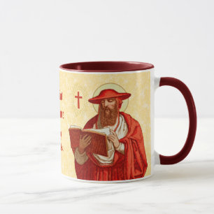 St. Jérôme en cardinal avec tasse (P 004) Mug