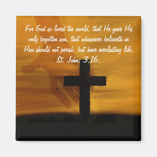 St. John 3,16. Magnet