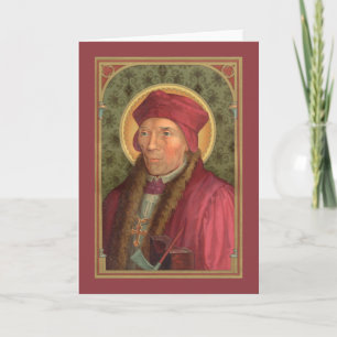 St. John Fisher (SAU 025) Carte de voeux vierge 1