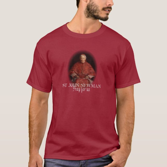 St John Henry Newman Saint T-shirt catholique (Devant)