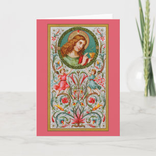St. John le Divin (JMAS 06) Carte de Vœux Vierge
