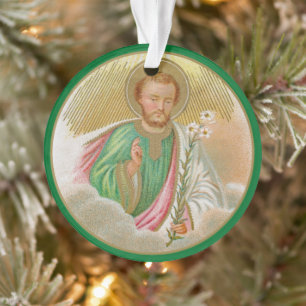 St. Joseph d'après une «carte de pèlerinage» (Déta
