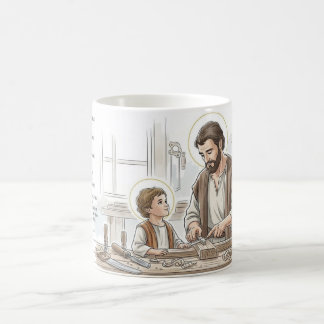 St Joseph le Travailleur et l'Enfant Jésus, Mug Ca