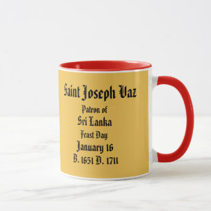 St Joseph Vaz* de tasse du Sri Lanka