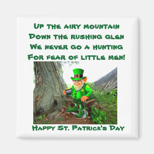 ST. JOUR DE PATRICK LEPRECHAUN POEM aimant