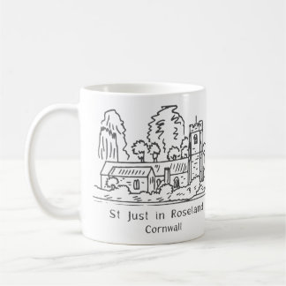 St Just in Roseland Church Mug