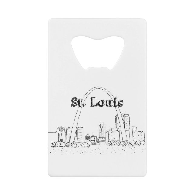 St. Louis Arc Vacances Dessin Vacances Art Voyage (Devant)