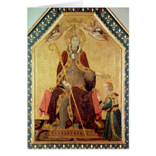St Louis de Toulouse couronnant son frère