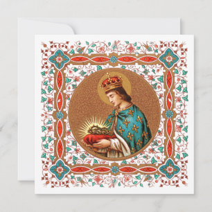 St. Louis IX avec bordure de rinceau (BK 065)