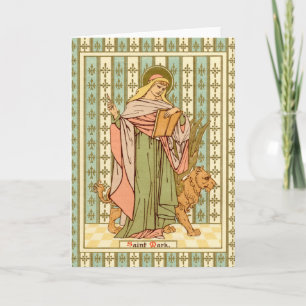 St. Marc l'Évangéliste (RLS 09) Carte de vœux vier
