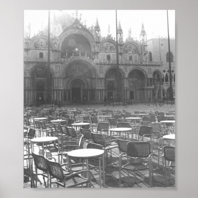 St Marks Carré Venise Italie Photo Imprimer Poster (Devant)