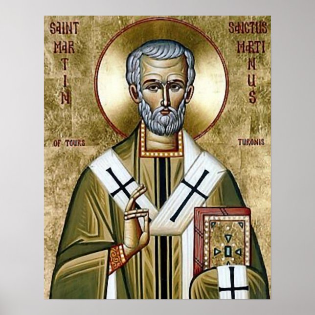St Martin de Tours icon Poster (Devant)