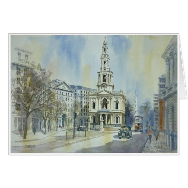 St Mary le Strand Londres (Devant horizontal)