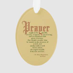 St. Mary Magdalene de Pazzi (JM 45) Acrylique oval